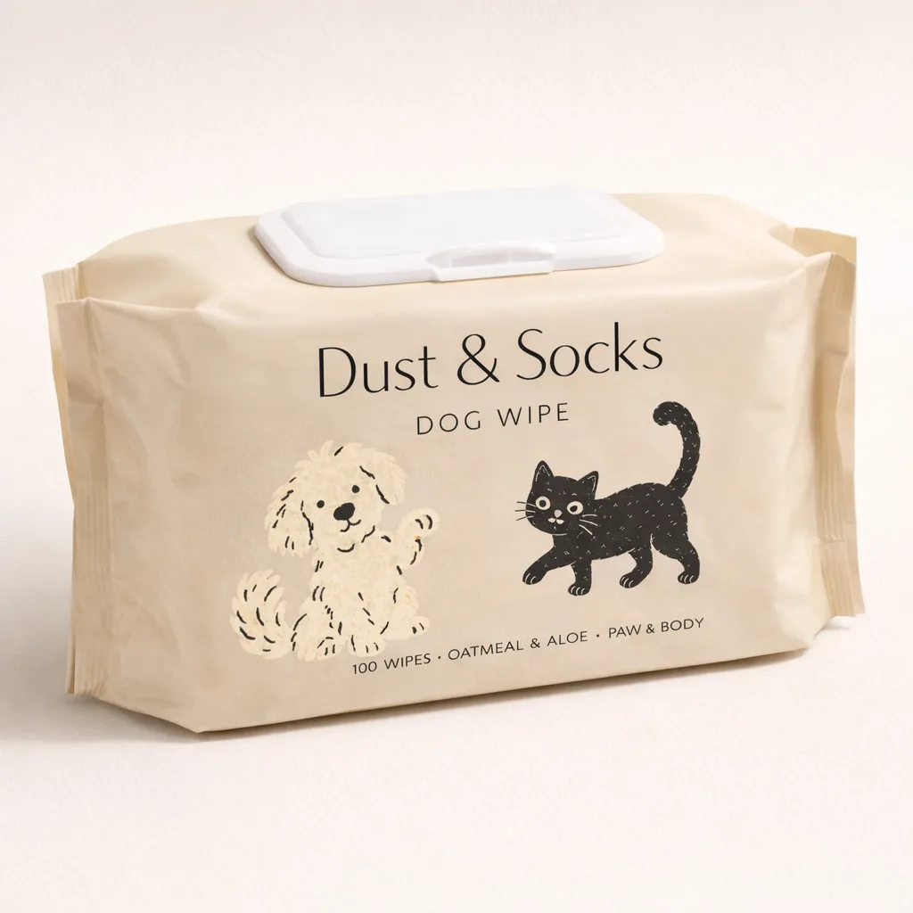 The oatmeal & aloe pouch.